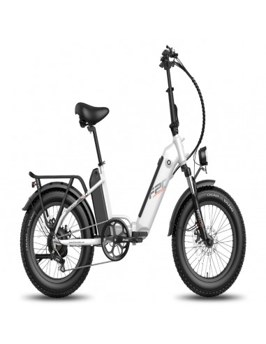 FAFREES FF20 Polar Electric Bike - 500W Motor 110KM Range Disc Brakes - White des créatures d'habitude