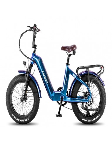 FAFREES F20 Master Electric Bike - 500W Motor 1080WH Battery 110KM Range - Aurora Blue Les êtres humains sont 