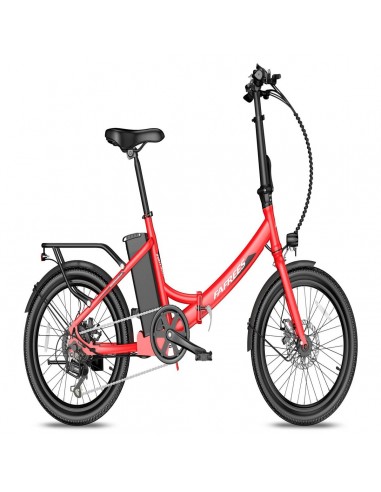 FAFREES F20 Light Electric Bike - 250W Motor 522WH Battery 60KM Range - Red Amélioration de cerveau avec