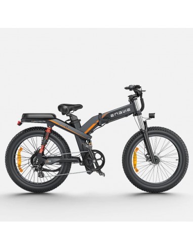 ENGWE X24 Electric Bike -1000W Motor 921.6WH Battery 64KM Range - Black de pas cher