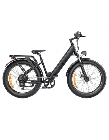 ENGWE E26 Step-thru Electric Bike - 250W 768WH 140KM Range Disc Brakes - Gray basket pas cher