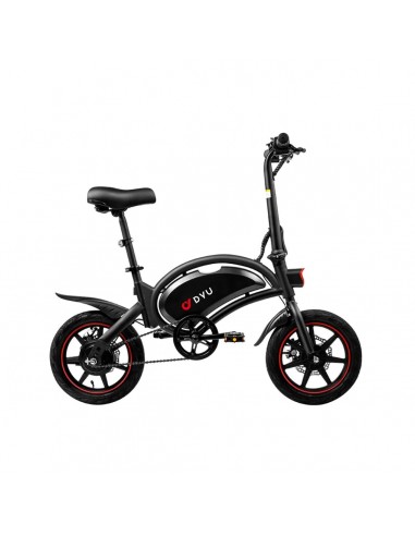 DYU D3F 14" Electric Bike - 250W Motor 36V10Ah Battery 40KM Range Disc Brakes - Black Venez acheter