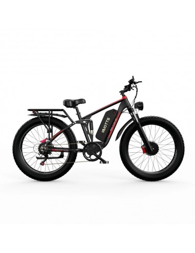 Duotts S26 Electric Bike - 750W*2 Motors 960WH Battery 60KM Range - Black livraison gratuite