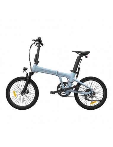 ADO Air 20S Electric Folding Bike - 250W Motor 36V9.6Ah Battery 100KM Assisted Autonomy Hydraulic Disc Brake - Blue pas cheres