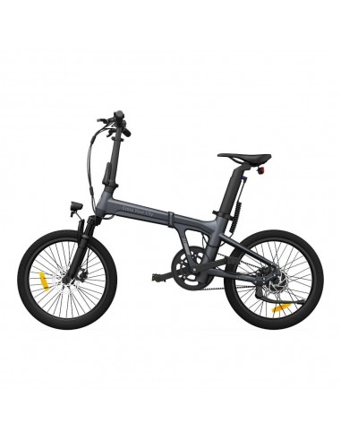 ADO Air 20S Electric Folding Bike - 250W Motor 36V9.6Ah Battery 100KM Assisted Autonomy Hydraulic Disc Brake - Grey Fin de série