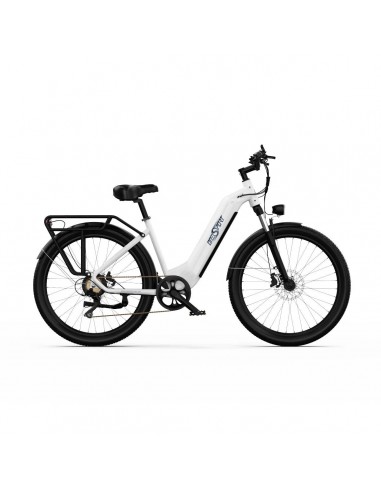 ONESPORT OT05 Electric Bike - 27.5" Wheels 250W Motor 36V18.2Ah Battery 60KM Range Disc Brakes Off-White offre 