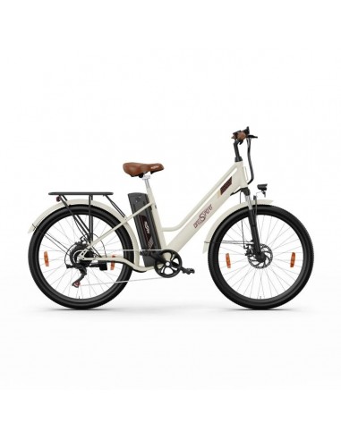 ONESPORT OT18-3 Electric Bike - 26" Wheels 250W Motor 36V14.4Ah Battery 40KM Range Disc Brakes - White 50-70% off 