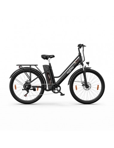 ONESPORT OT18-3 Electric Bike - 26" Wheels 250W Motor 36V14.4Ah Battery 40KM Range Disc Brakes - Black En savoir plus