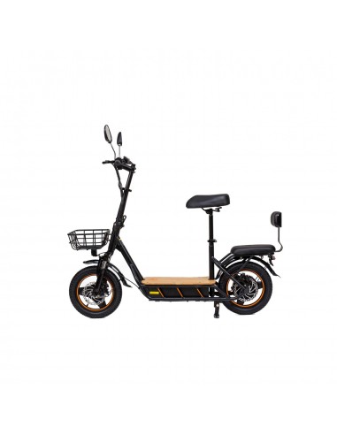 Kukirin C1 Pro 26AH Electric Scooter - 500W Motor 48V 26AH Battery 100KM Range Disc Brakes - Black JUSQU'A -70%! 