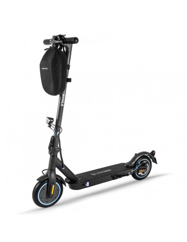 Electric Scooter Honey Whale E9 - 330W Motor 36V7.5AH Battery 25KM Range Foldable Design With ABE Certification - Black soldes