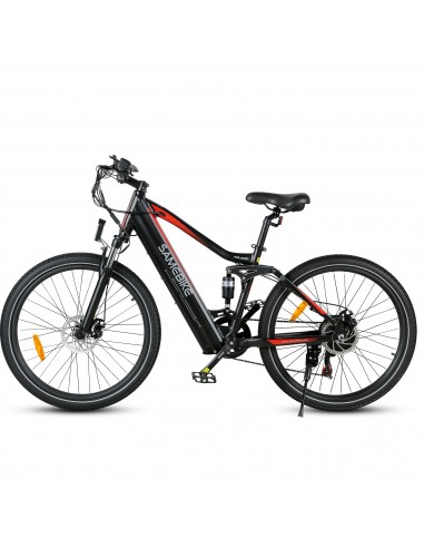 Electric Bike SAMEBIKE XD26 - 750W Motor 48V14AH Battery 45KM Range Mechanical Disc Brakes - Black les muscles