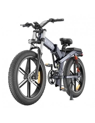 ENGWE X26 19.2AH Electric Bike 1000W Motor, 921.6WH Battery, 90KM Range | Stylish Gray eBike for you! Comparez et commandez 