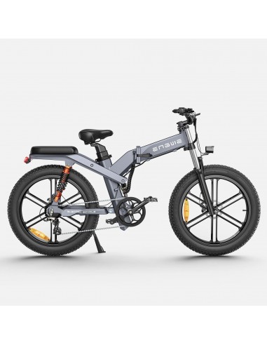 ENGWE X26 10AH Electric Bike 1000W Motor, 480WH Battery, 45KM Range | Stylish Gray eBike for you! pour bénéficier 