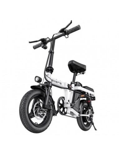 ENGWE T14 EU Electric Bike 250W Motor, 480WH Battery, 45KM Range | Sleek White eBike for you! Venez découvrir notre 