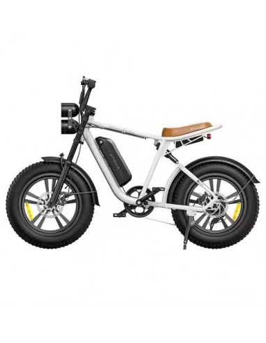 ENGWE M20 13AH Electric Bike 750W Motor, 624WH Battery, 60KM Range-White Pour