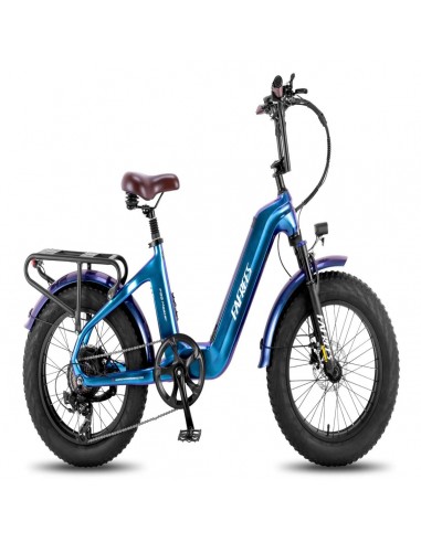 FAFREES F20 Master Electric Bike - 500W Motor 1080WH Battery 110KM Range - Aurora Blue Profitez des Offres !