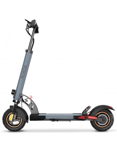 AOKDA AO-A1 Electric Scooter - 800W Motor 48V12.5AH Battery 10" Tires Foldable - Grey pas cheres